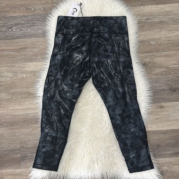 ZYIA ACTIVE FAUX LEATHER CAMU LEGGINGS NWT SIZE 14-16 - Picture 2 of 11